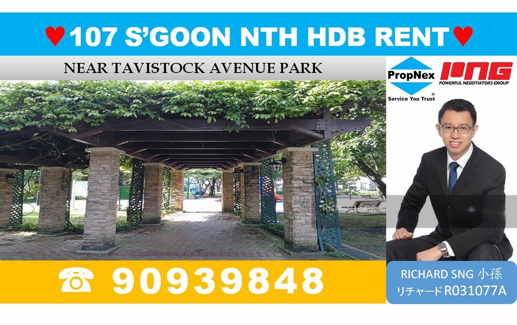 Blk 107 Serangoon North Avenue 1 (Serangoon), HDB 3 Rooms #140716302